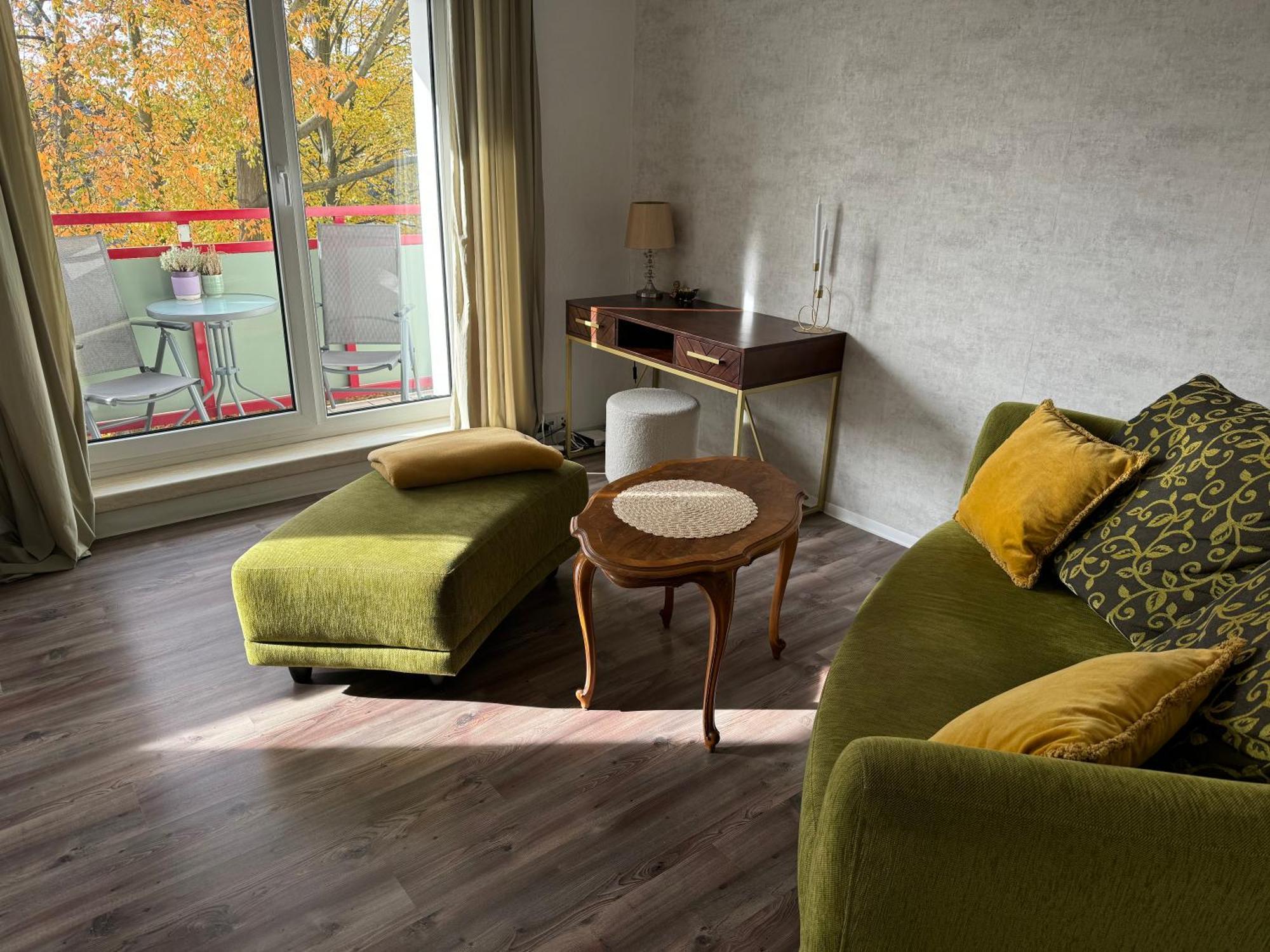 Schoene Kleine Wohnung Cottbus Dış mekan fotoğraf